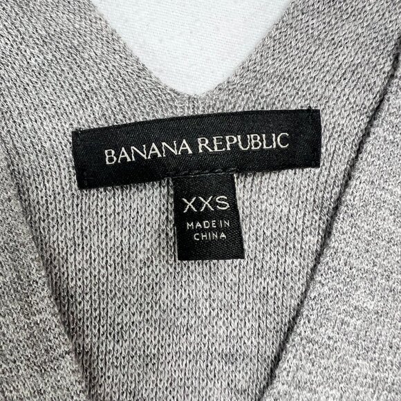 Banana Republic Knit V Neck Wool Blend Size XXS - Picture 4 of 7